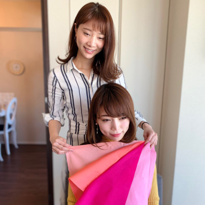 愛知、岐阜、三重、名古屋結婚相談所ブライダルサロンZEROwomanパーソナルカラー診断、骨格診断